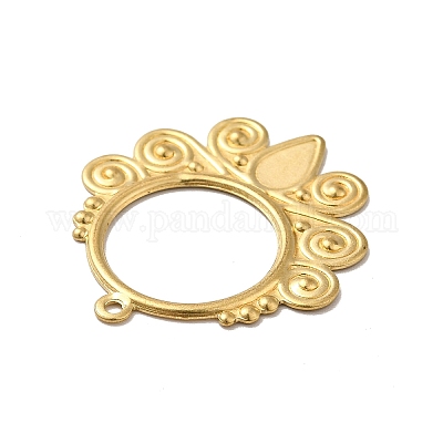 Сеттинги для кулона (кабошонов) KK-G441-10G-1