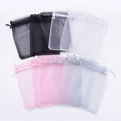 4 мешок organza цветов OP-MSMC003-06A-10x15cm-1