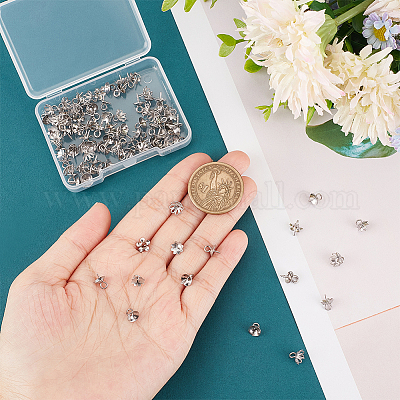 100 шт. 5 подвески-скобы из нержавеющей стали 304 в виде чашечек STAS-UN0043-47-1