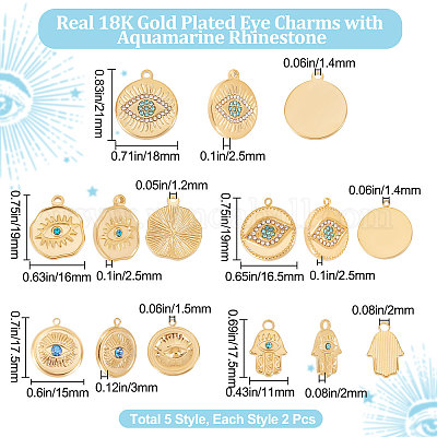 10 шт. 5 подвески из нержавеющей стали 304 STAS-BBC0001-66-1