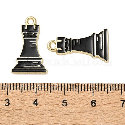 Подвески из эмали и сплава ENAM-B034-01B-02-1