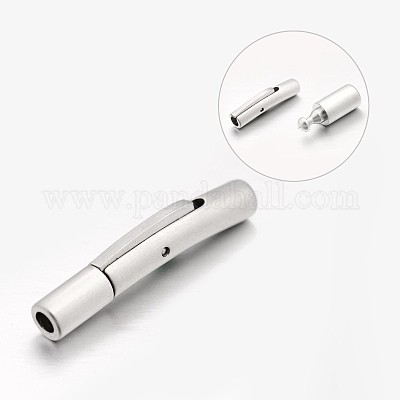 Застежки-байонетные ожерелья из матовой нержавеющей стали 304 STAS-N065-07-1