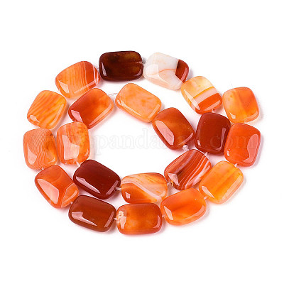 Природный агат бисер нитей G-N356-03A-17-1