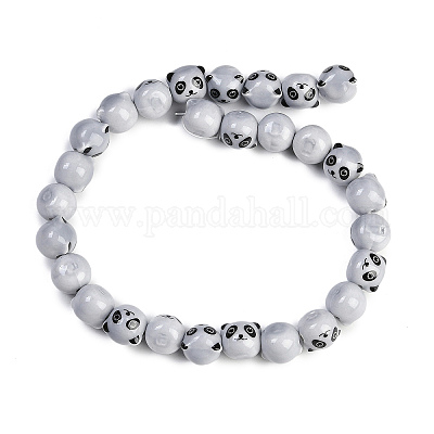 Фарфора ручной работы бисер нитей PORC-P029-02C-1