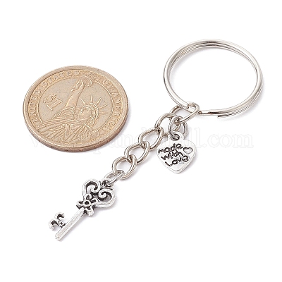 Железные разделенные брелки KEYC-JKC00608-02-1