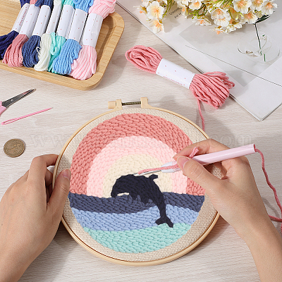 Стартовые наборы для вышивки перфоратором DIY-WH20007-13D-1