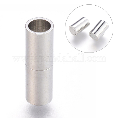 Латунные магнитные застежки с клеевыми концами KK-P114-06-4mm-1