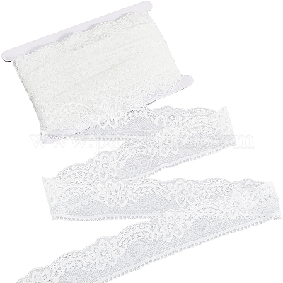 20 ярд полиамидной цветочной кружевной ленты OCOR-CY0001-29A-1