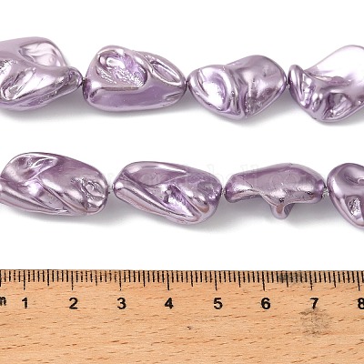 Гальванические оболочки жемчужные бусы пряди BSHE-A001-01D-1