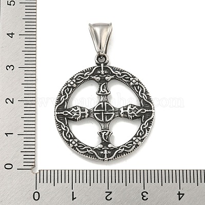 Подвески из хирургической нержавеющей стали 316 STAS-E212-62AS-1