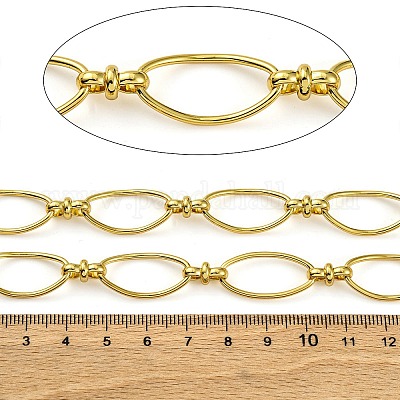 Латунные соединительные цепи ручной работы CHC-L050-04G-1