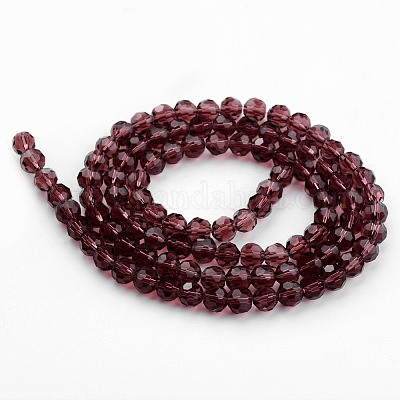 Прозрачные стеклянные бусины X-GLAA-G013-10mm-59-1