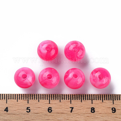 Акриловые бусины MACR-S375-001C-07-1