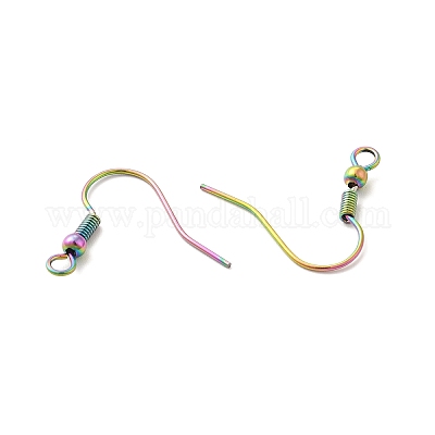 Wholesale Ion Plating(IP) 304 Stainless Steel Earring Hooks 