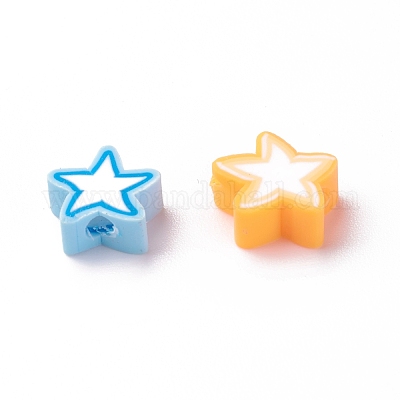 Бусины из полимерной глины  CLAY-I010-14-1