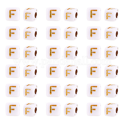 Непрозрачные акриловые бусины MACR-TAG0001-07F-1