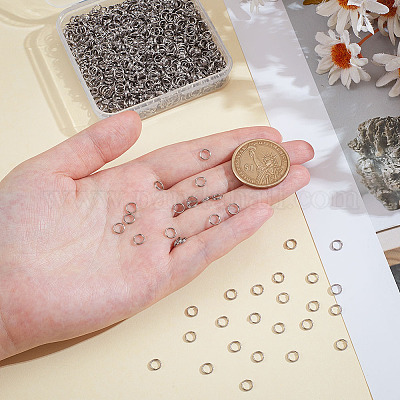 1500 шт. разъемные кольца из нержавеющей стали 304 STAS-ME0002-57-1