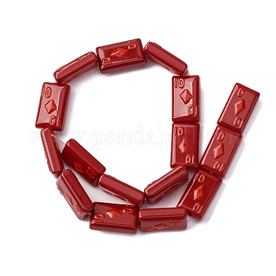 Бусины из стеклянной эмали LAMP-Q045-07I-1