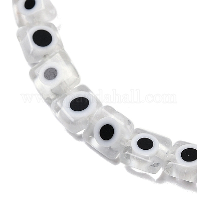 Ручной сглаза бусины бисер нитей LAMP-G166-03B-1