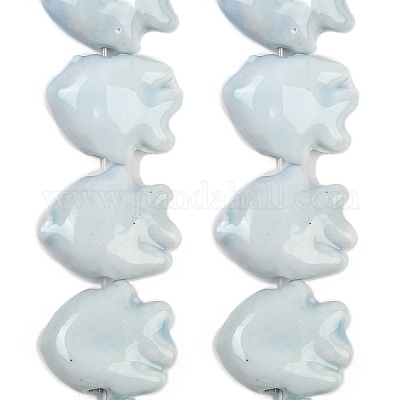 Фарфора ручной работы бисер нитей PORC-C007-01-1