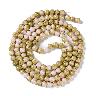 Краска для выпечки стеклянные бусины GLAA-H031-01A-06-1