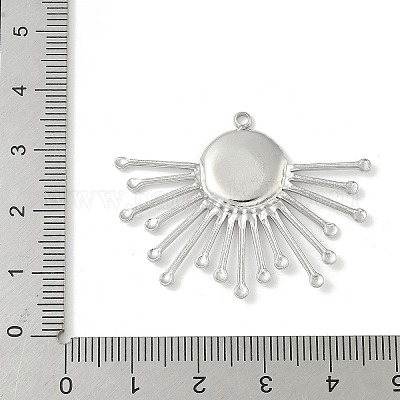 Оправы для подвесок из нержавеющей стали 304 в виде кабошонов STAS-L293-04P-1