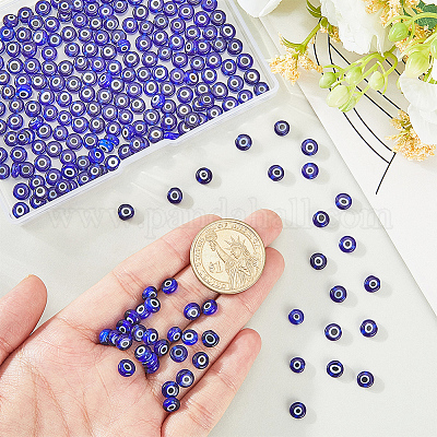 Ручной сглаза бусины бисер нитей&nbsp;LAMP-PA0001-50B-1