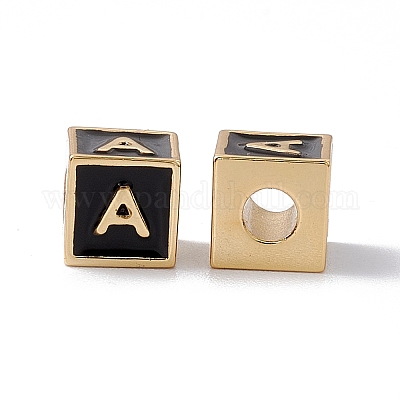 Стойки покрытие латунь эмаль бисер KK-B060-04G-01A-1