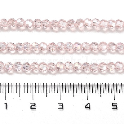 Прозрачные стеклянные бусины EGLA-A035-T3mm-B20-1