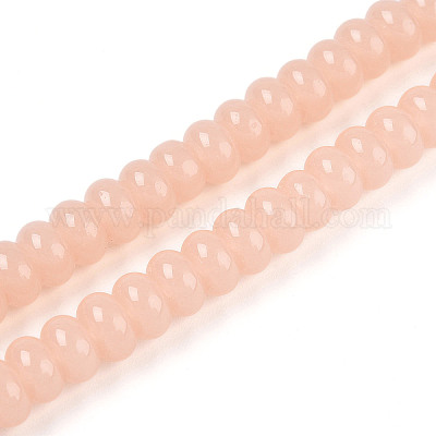 Имитация нефритовые четки стекла&nbsp;GLAA-ZX008-8mm-17B-1