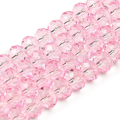 Прозрачная краска для запекания стеклянные бусины нити DGLA-A034-T8mm-D09-1