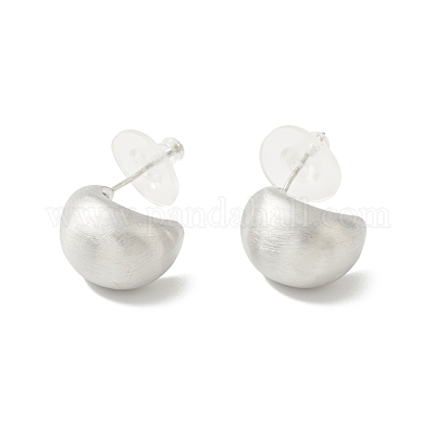 10 orecchini a perno in argento Sterling – 3 mm