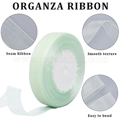 Полиэстер органза ленты SRIB-WH20020-006C-1