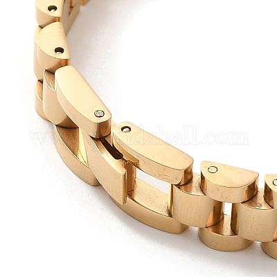 Браслеты из нержавеющей стали 304 BJEW-I129-I-G-1