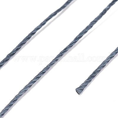 Круглая вощеная нить из полиэстера&nbsp;LS-YC-D004-02E-028-1