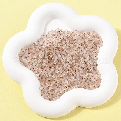 50 г матовых стеклянных бусин&nbsp;FGLA-YW0001-03D-1