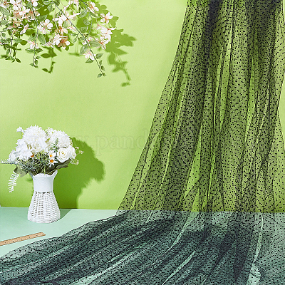 Сетчатая ткань из полиэстера DIY-WH0698-011A-1