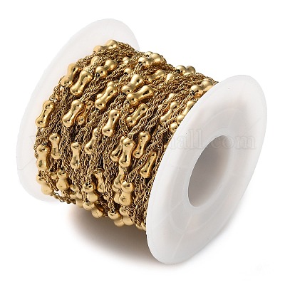 Цепи из нержавеющей стали 304 с бусинами CHS-F020-06G-1