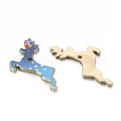 Подвески из эмали и сплава ENAM-N055-017A-09-NR-1