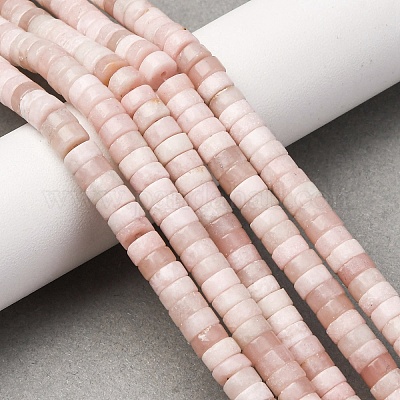 Натуральный розовый опал бусы пряди&nbsp;G-L624-I18-3x6mm-1