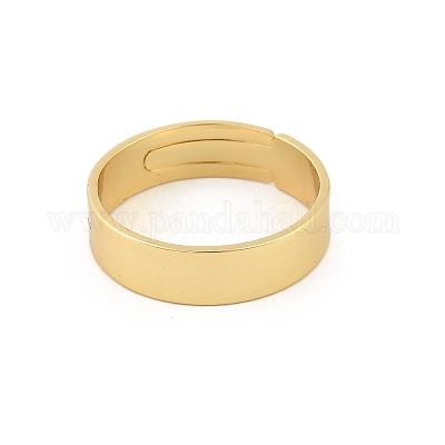 Регулируемые кольца для пальцев из латуни KK-A272-06G-1