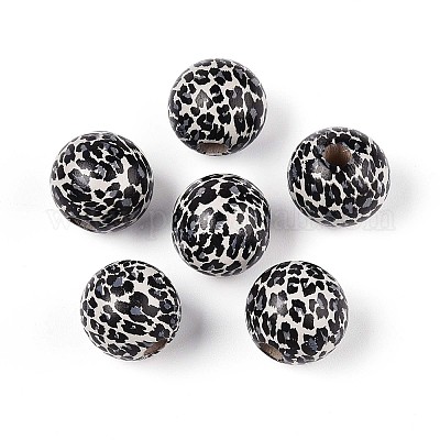 Набивные шима деревянные бусины WOOD-N017-01B-1