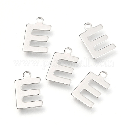 201 Stainless Steel Charms X-STAS-C021-06P-E-1