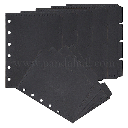 Разделители для переплета из полипропилена с 6 отверстием AJEW-WH0541-42A-1