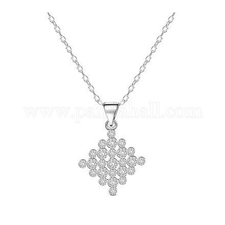 Ожерелье shegrace 925 из стерлингового серебра JN578A-1