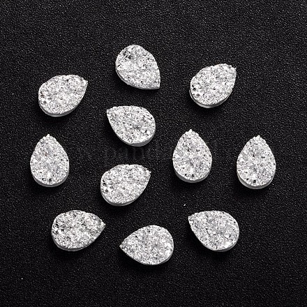 Cabochons della resina druzy CRES-S043-14x10mm-5-1