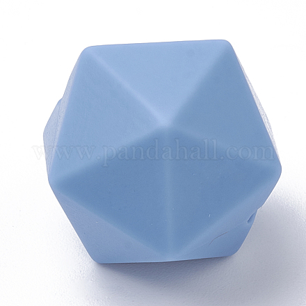 Food Grade Eco-Friendly Silicone Focal Beads SIL-T048-14mm-52-1