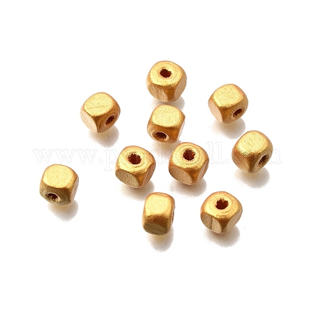 Спрей окрашены деревянные бусины WOOD-P021-01A-02-1