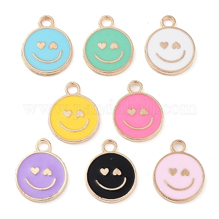 Подвески из эмали и сплава PALLOY-S192-04G-1