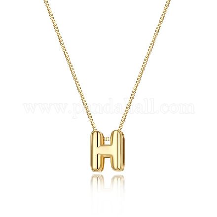 Латунные ожерелья с цепочкой-подвеской в форме коробки для женщин FS-WG5C822-08-1